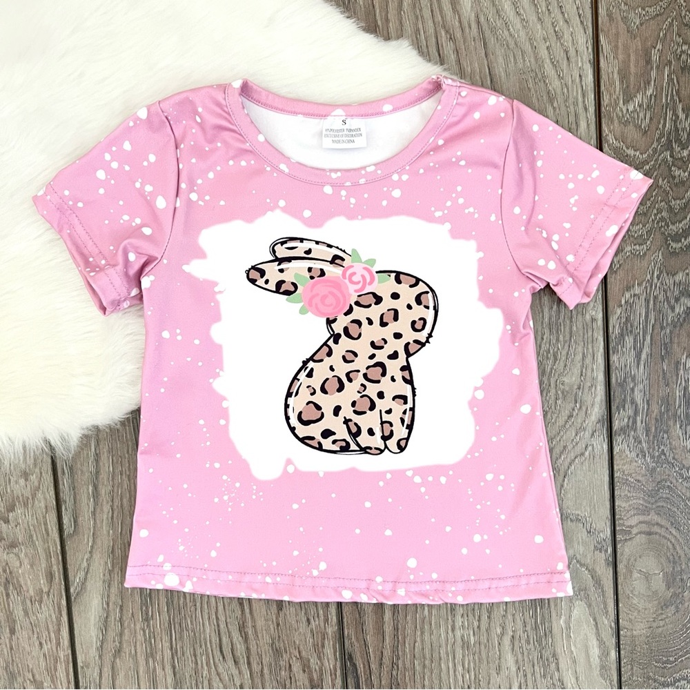 Girl Boutique Pink Bunny Shirt